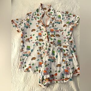 Roller Rabbit Road Trip Pajama Set